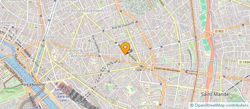 localisation de l'entreprise MADAME VERONIQUE RUHL  PARIS