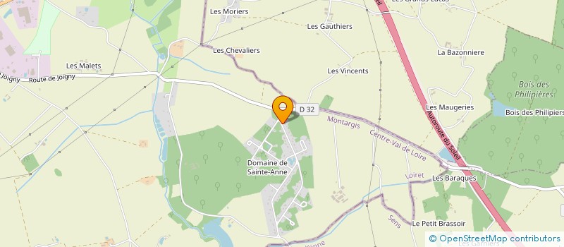 localisation de l'entreprise MADAME VERONIQUE SABARD à COURTENAY