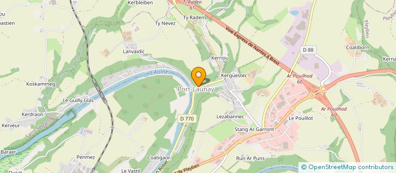 localisation de l'entreprise MADAME VERONIQUE SABONADIER  PORT-LAUNAY