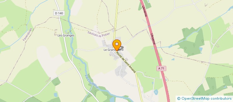 localisation de l'entreprise MADAME VERONIQUE SAILLIET à SAULZAIS-LE-POTIER