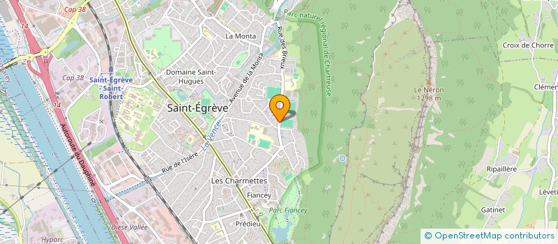 localisation de l'entreprise MADAME VERONIQUE SALAS  SAINT-EGREVE