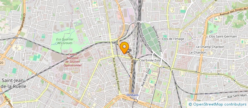 localisation de l'entreprise MADAME VERONIQUE SALLE à ORLEANS