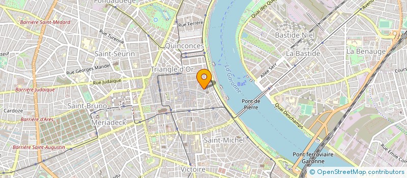 localisation de l'entreprise MADAME VERONIQUE SALLENAVE  BORDEAUX