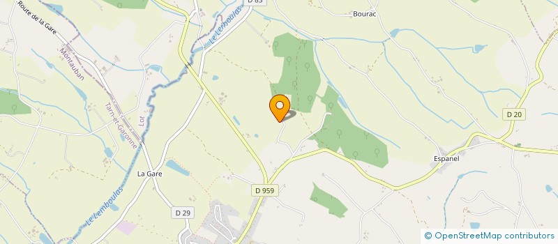 localisation de l'entreprise MADAME VERONIQUE SANGOUARD  MOLIERES