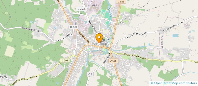 localisation de l'entreprise MADAME VERONIQUE SARRAUTE  CASTELJALOUX