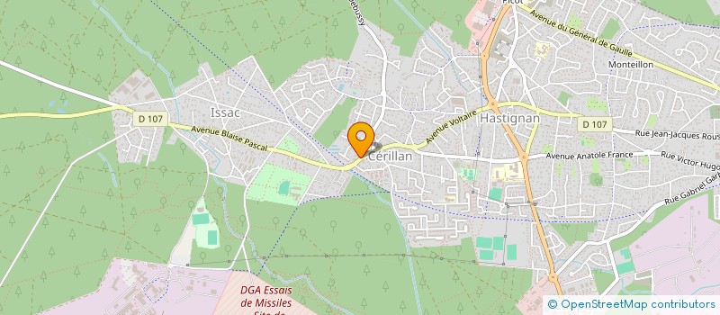 localisation de l'entreprise MADAME VERONIQUE SARRAZIN  LEGE-CAP-FERRET