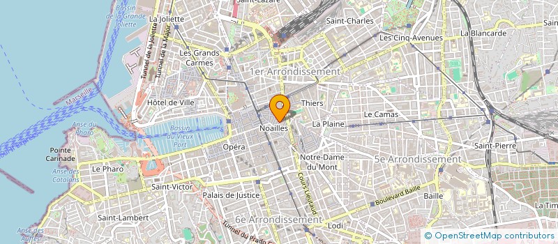 localisation de l'entreprise MADAME VERONIQUE SAVY à MARSEILLE