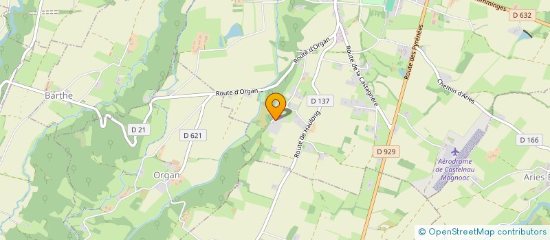 localisation de l'entreprise MADAME VERONIQUE SCHALCK  CASTELNAU-MAGNOAC