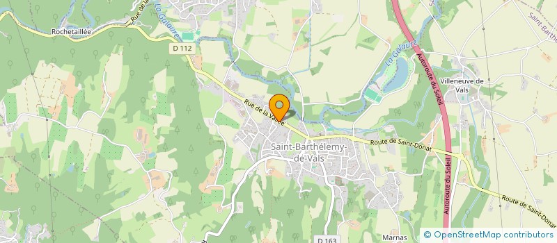 localisation de l'entreprise MADAME VERONIQUE SCHOLZ  SAINT-UZE