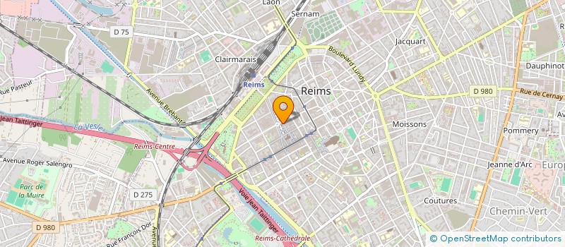 localisation de l'entreprise MADAME VERONIQUE SCHOPPHOVEN  REIMS