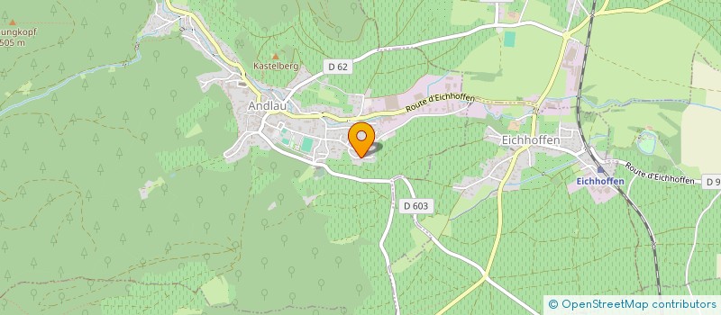 localisation de l'entreprise MADAME VERONIQUE SCHWAERZLER à ANDLAU