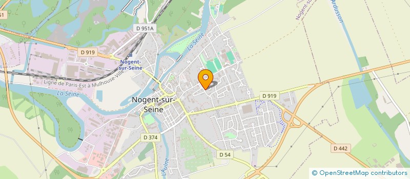localisation de l'entreprise MADAME VERONIQUE SEGODO à NOGENT-SUR-SEINE