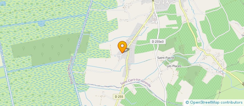 localisation de l'entreprise MADAME VERONIQUE SEGUIN  SAINT-CIERS-SUR-GIRONDE