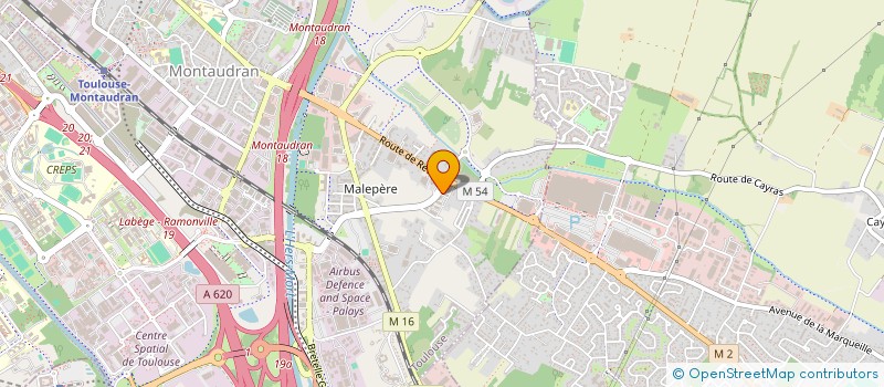 localisation de l'entreprise MADAME VERONIQUE SEILLAN à TOULOUSE