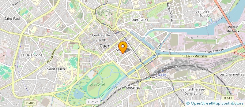 localisation de l'entreprise MADAME VERONIQUE SENAN à CAEN