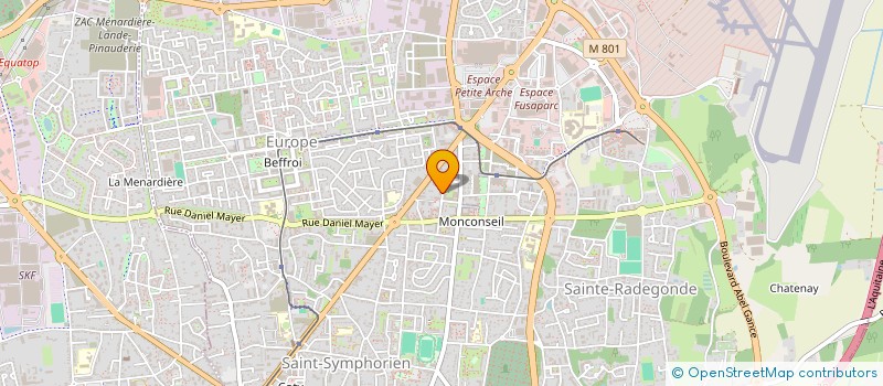 localisation de l'entreprise MADAME VERONIQUE SETTI  TOURS