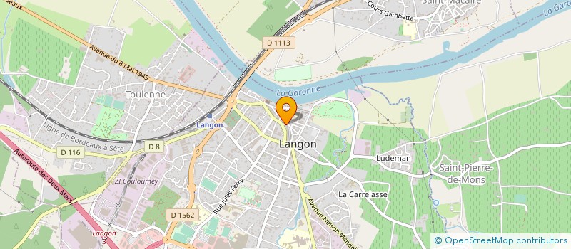 localisation de l'entreprise MADAME VERONIQUE SICRE  VENDAYS-MONTALIVET