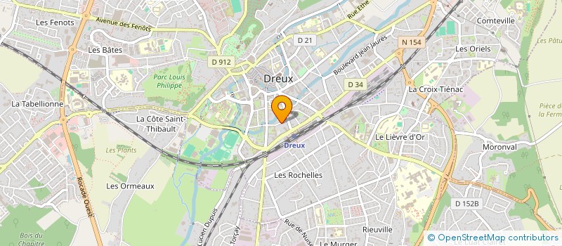 localisation de l'entreprise MADAME VERONIQUE SILBER à DREUX