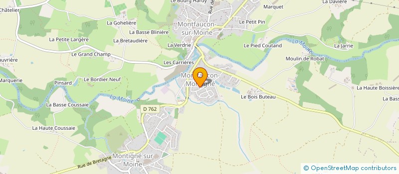 localisation de l'entreprise MADAME VERONIQUE SILORET à SEVREMOINE