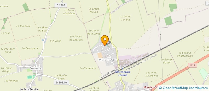 localisation de l'entreprise MADAME VERONIQUE SMITH à MARCHEZAIS