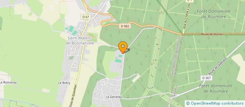 localisation de l'entreprise MADAME VERONIQUE SOCHARD  SAINT-MARTIN-DE-BOSCHERVILLE