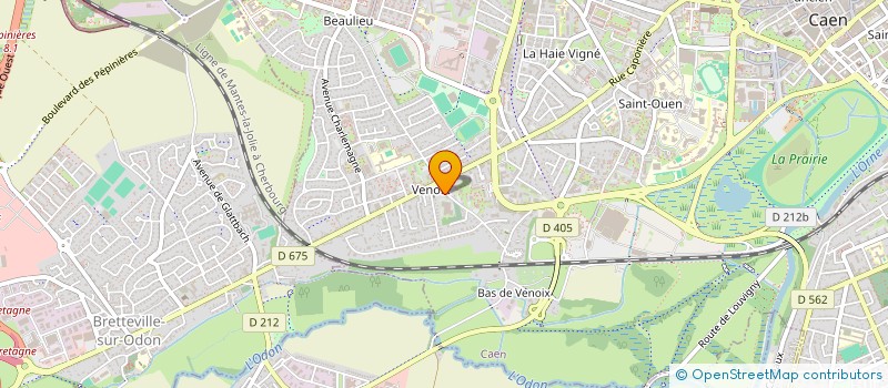 localisation de l'entreprise MADAME VERONIQUE SOREL à CAEN