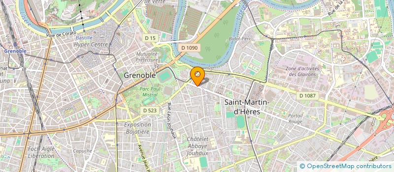 localisation de l'entreprise MADAME VERONIQUE SOUBA à GRENOBLE
