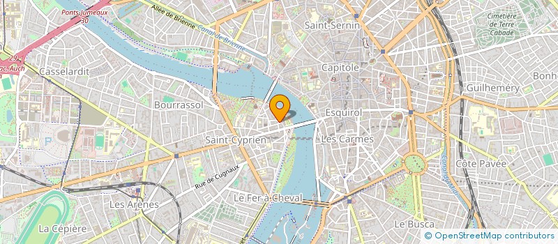localisation de l'entreprise MADAME VERONIQUE SOUCAZE DES SOUCAZES à TOULOUSE