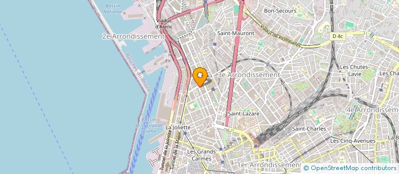 localisation de l'entreprise MADAME VERONIQUE SOUCHE à MARSEILLE