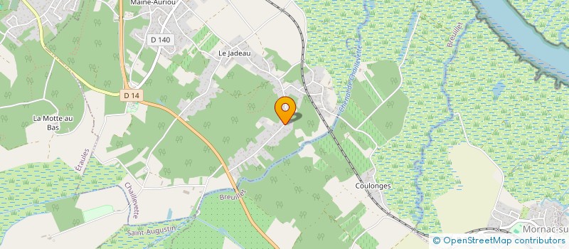 localisation de l'entreprise MADAME VERONIQUE SOURY  CHAILLEVETTE