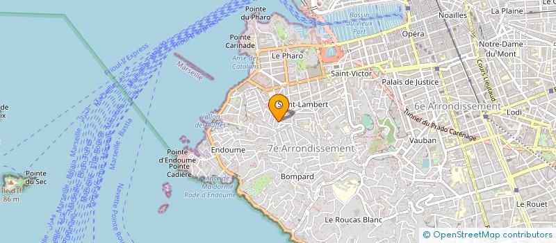 localisation de l'entreprise MADAME VERONIQUE SPARTA à MARSEILLE