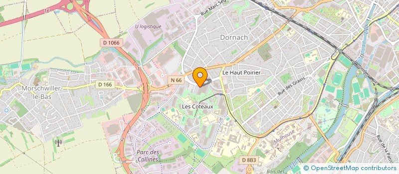 localisation de l'entreprise MADAME VERONIQUE SPEHLER  MULHOUSE