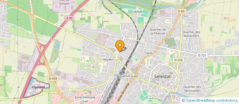 localisation de l'entreprise MADAME VERONIQUE SPIELMANN  BARR