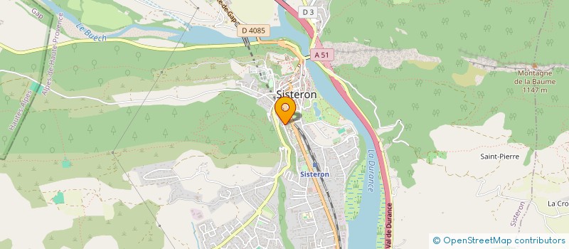 localisation de l'entreprise MADAME VERONIQUE STILGENBAUER  SISTERON