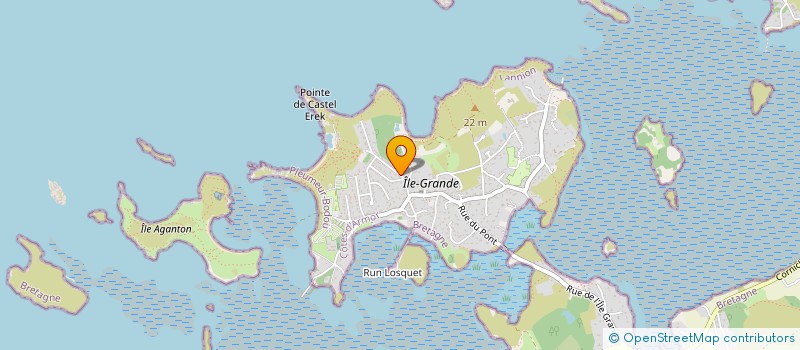 localisation de l'entreprise MADAME VERONIQUE STRNISTE  PLEUMEUR-BODOU