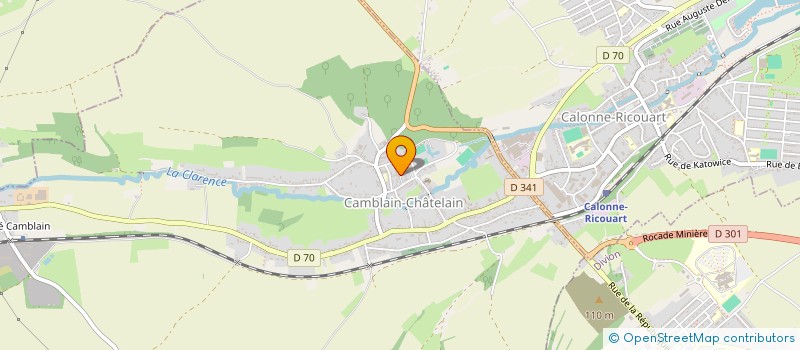 localisation de l'entreprise MADAME VERONIQUE SUEL  CAMBLAIN-CHATELAIN