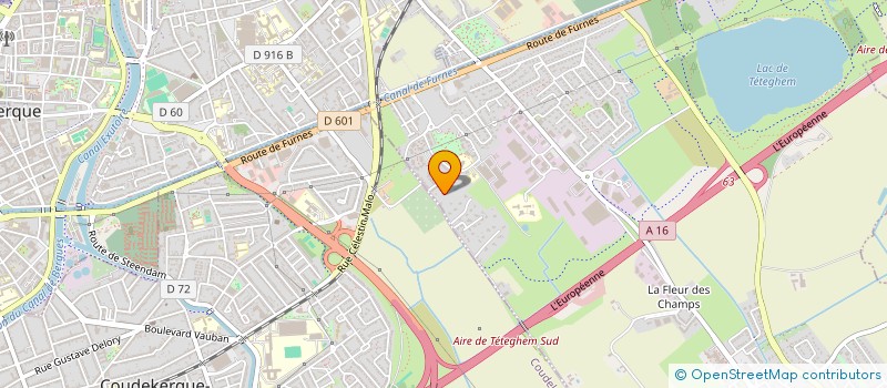 localisation de l'entreprise MADAME VERONIQUE SUEUR  TETEGHEM-COUDEKERQUE-VILLAGE