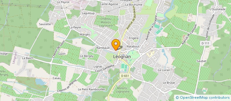 localisation de l'entreprise MADAME VERONIQUE SVAHN à LEOGNAN