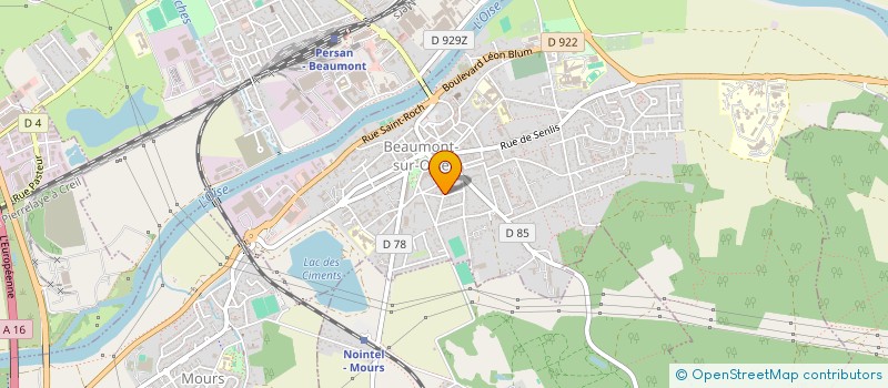 localisation de l'entreprise MADAME VERONIQUE SZYMASZEK  ANDEVILLE