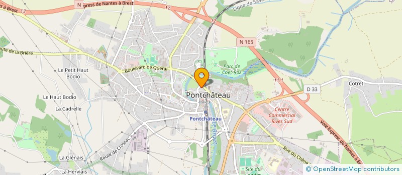 localisation de l'entreprise MADAME VERONIQUE TABART  SAINTE-ANNE-SUR-BRIVET