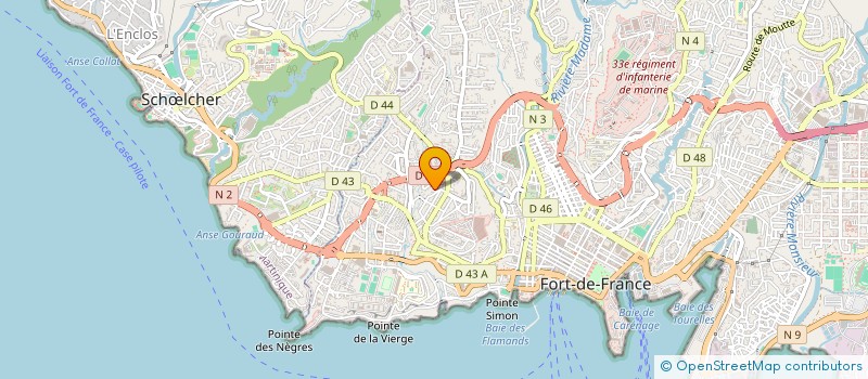 localisation de l'entreprise MADAME VERONIQUE TAIEB  FORT-DE-FRANCE