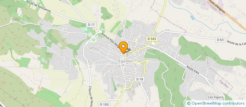 localisation de l'entreprise MADAME VERONIQUE TAIEL-DURDILLY  EGUILLES