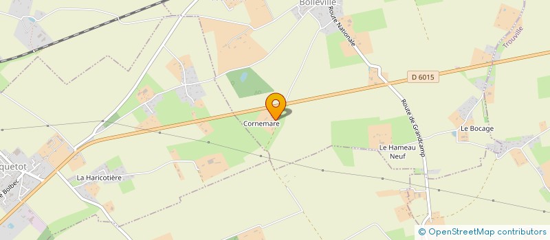 localisation de l'entreprise MADAME VERONIQUE TANAY  BOLLEVILLE