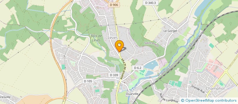 localisation de l'entreprise MADAME VERONIQUE TARRENE à LEVES