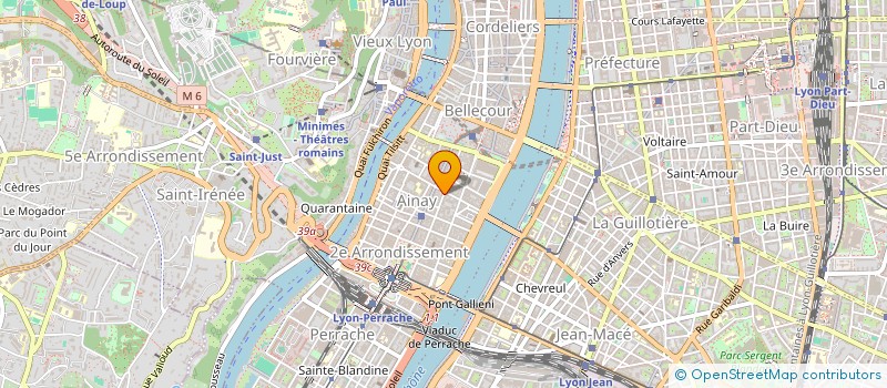 localisation de l'entreprise MADAME VERONIQUE TEISSERENC  LYON