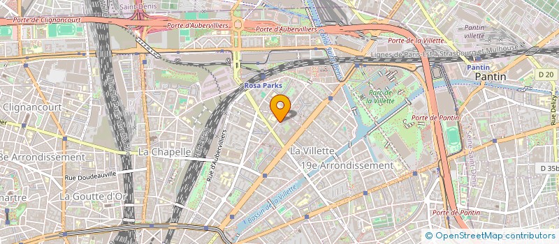 localisation de l'entreprise MADAME VERONIQUE TERRAL  PARIS