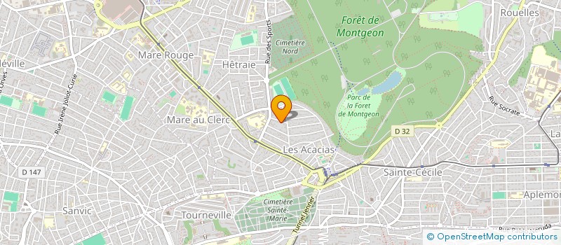 localisation de l'entreprise MADAME VERONIQUE TESTAERT à LE HAVRE