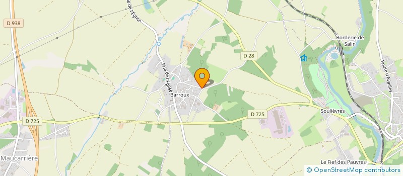 localisation de l'entreprise MADAME VERONIQUE THIBAULT  AIRVAULT