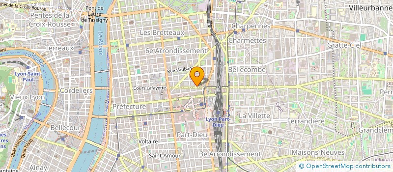 localisation de l'entreprise MADAME VERONIQUE THIBEAU à LYON