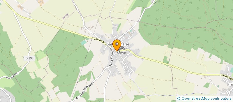 localisation de l'entreprise MADAME VERONIQUE THIEBAUD à SAINTE-MARIE